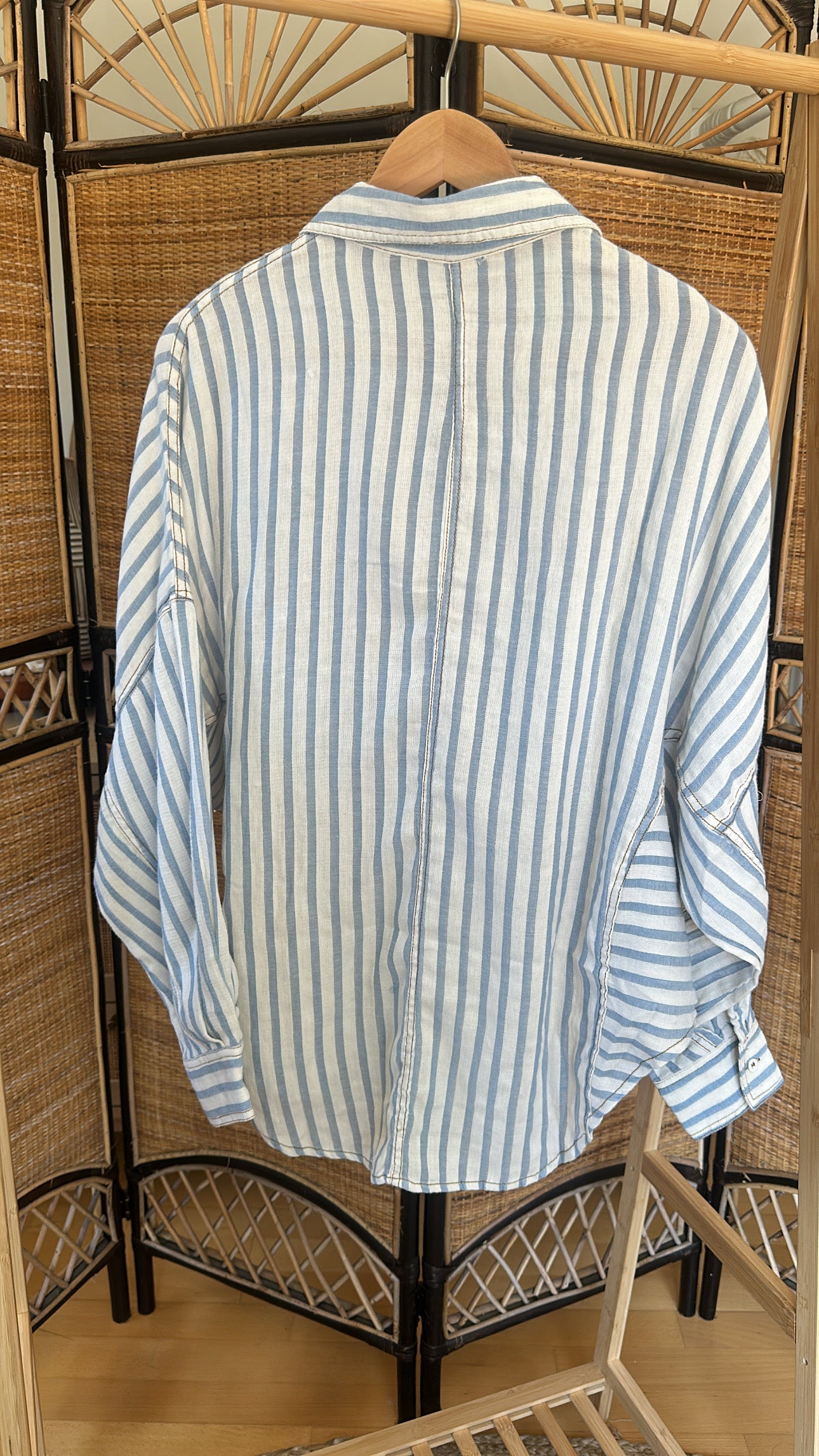 Blue Skies button-up