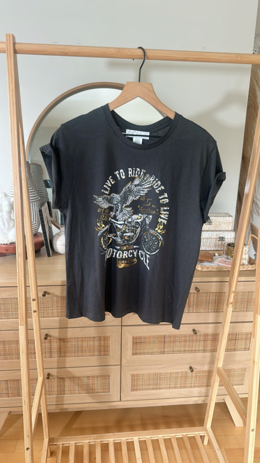 Live to Ride Tee - final sale