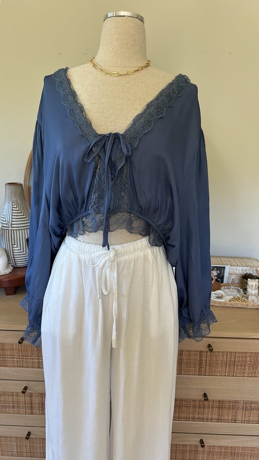 Blue Spring Skies Top