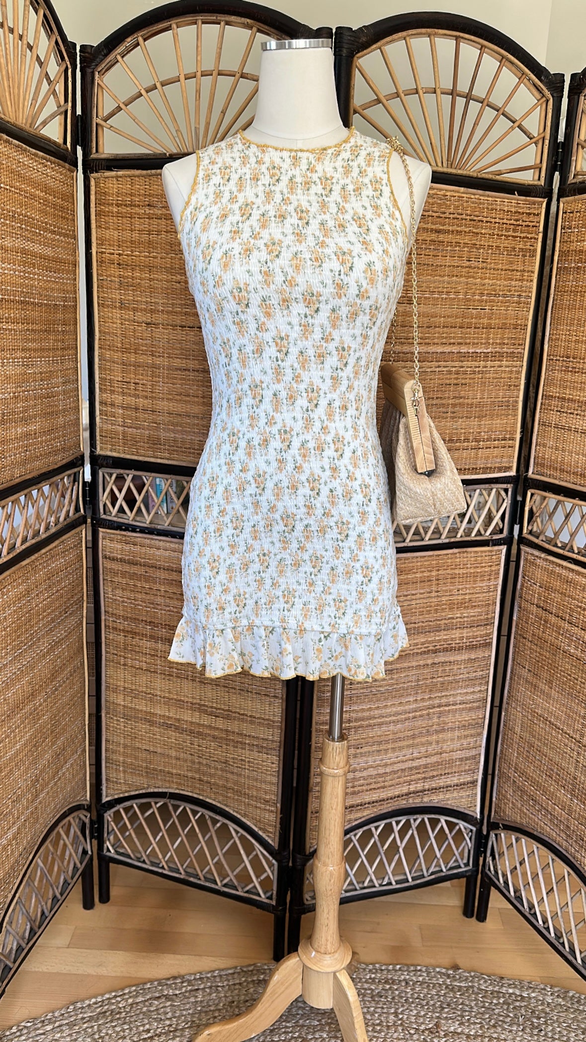 Spring Florals mini dress