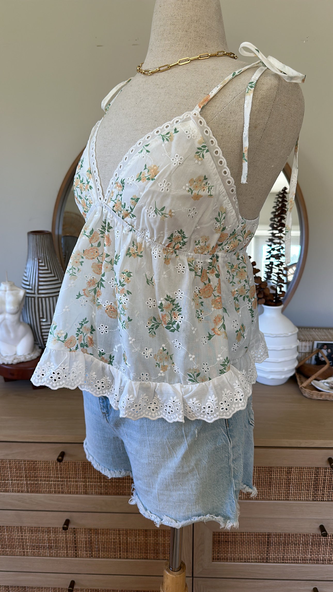 Spring Flores Top