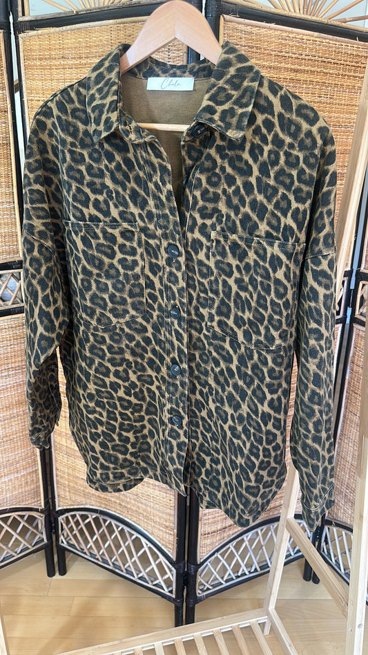 She’s on the prowl jacket - brown