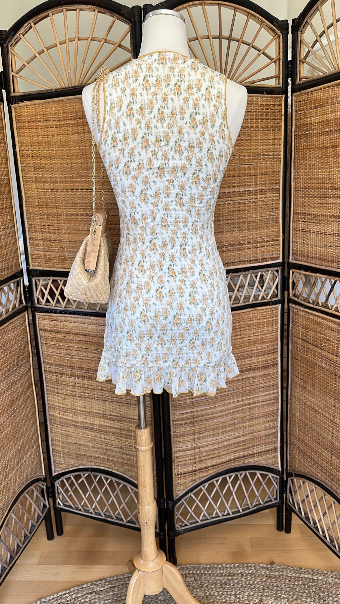 Spring Florals mini dress