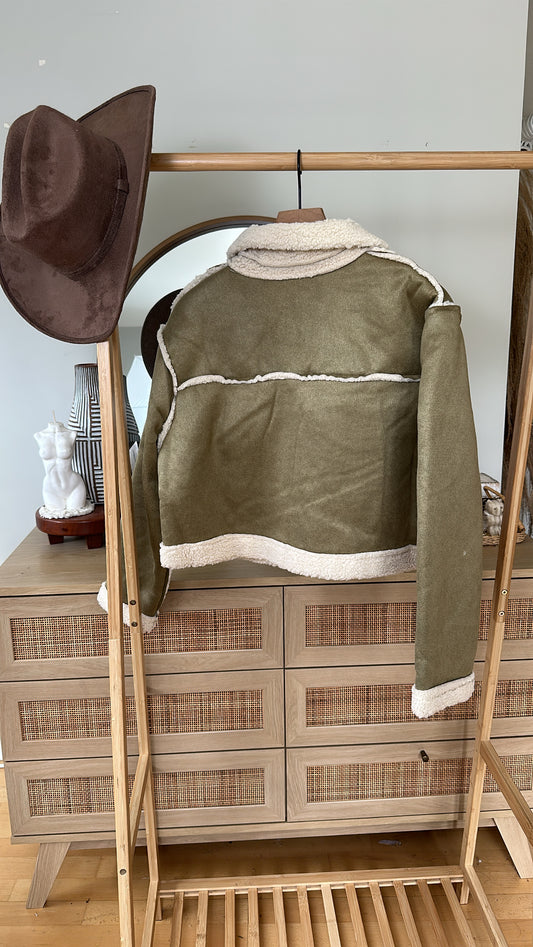 A Moment For Her Sherpa Jacket