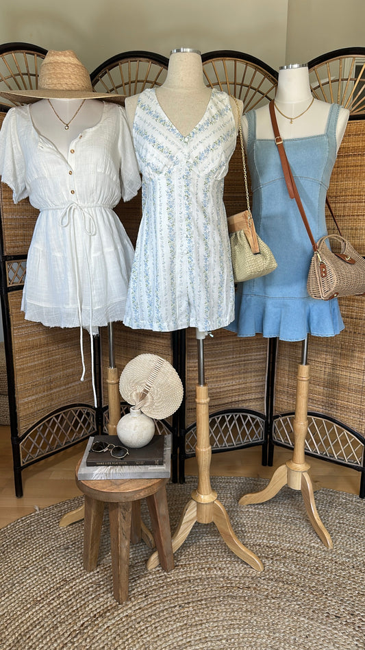 Fresh Summer Florals Romper - final sale