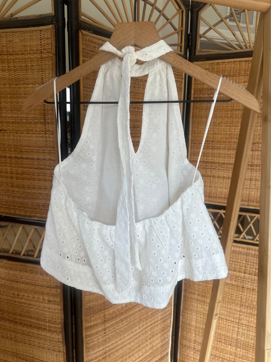 Malibu Waves Halter Top - final sale