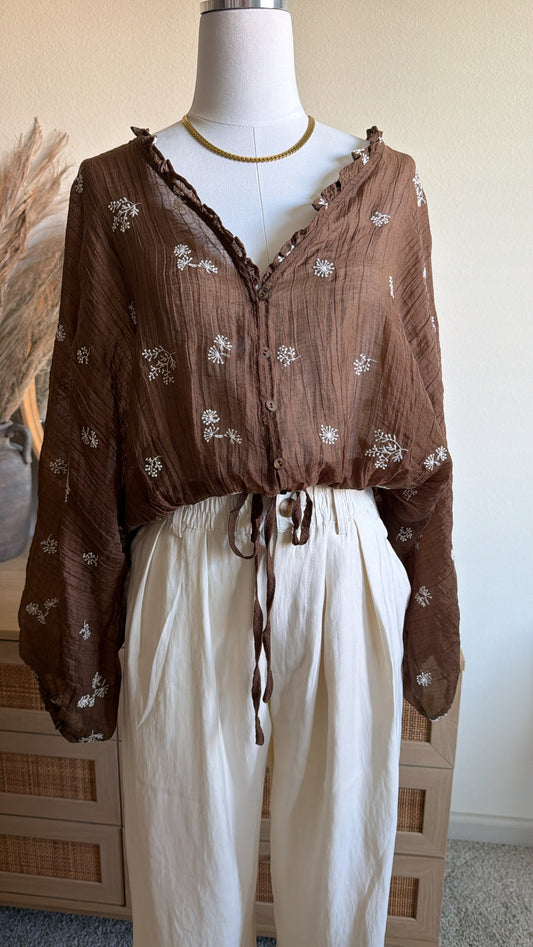 The Vintage Florals Top