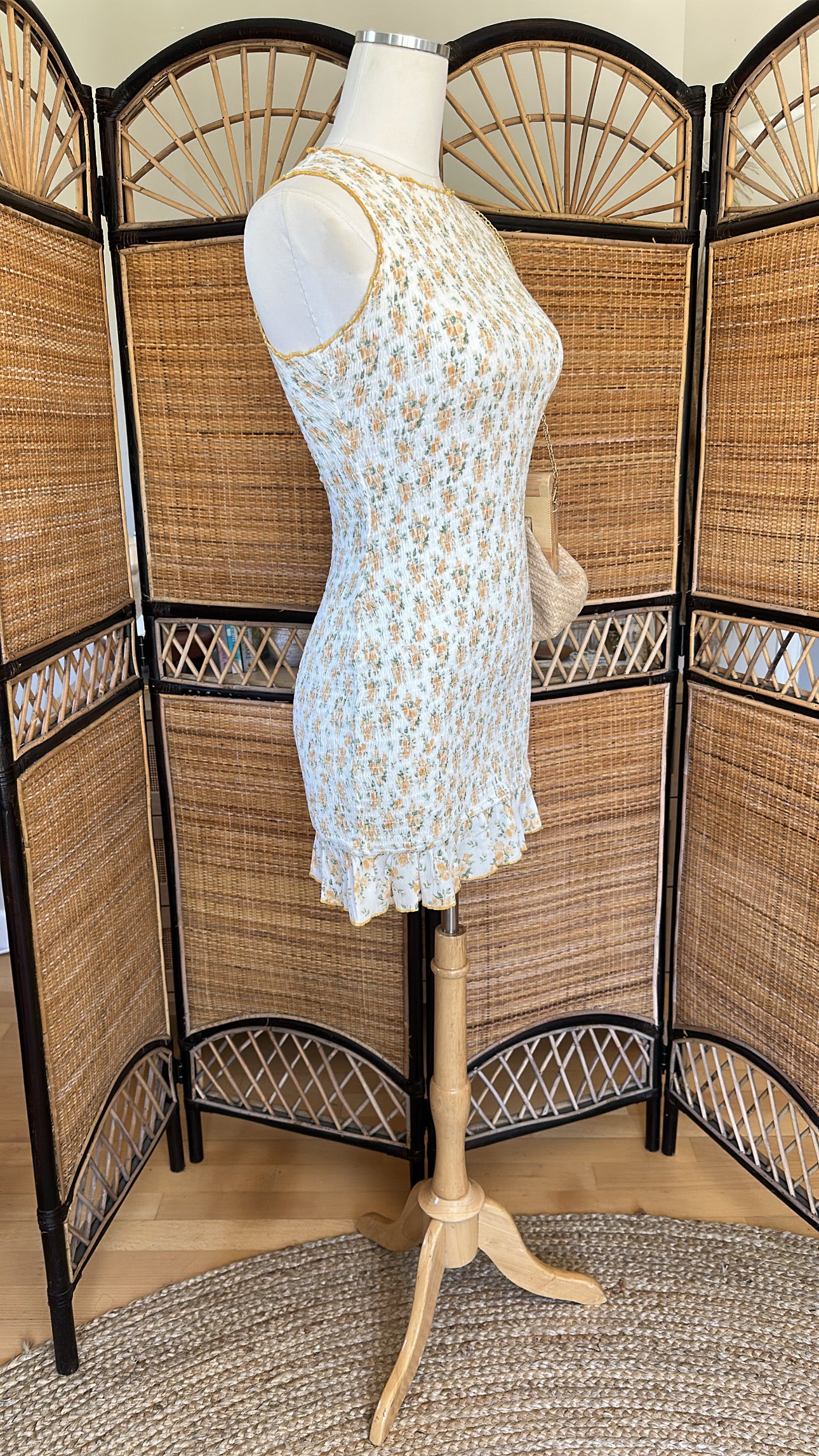 Spring Florals mini dress