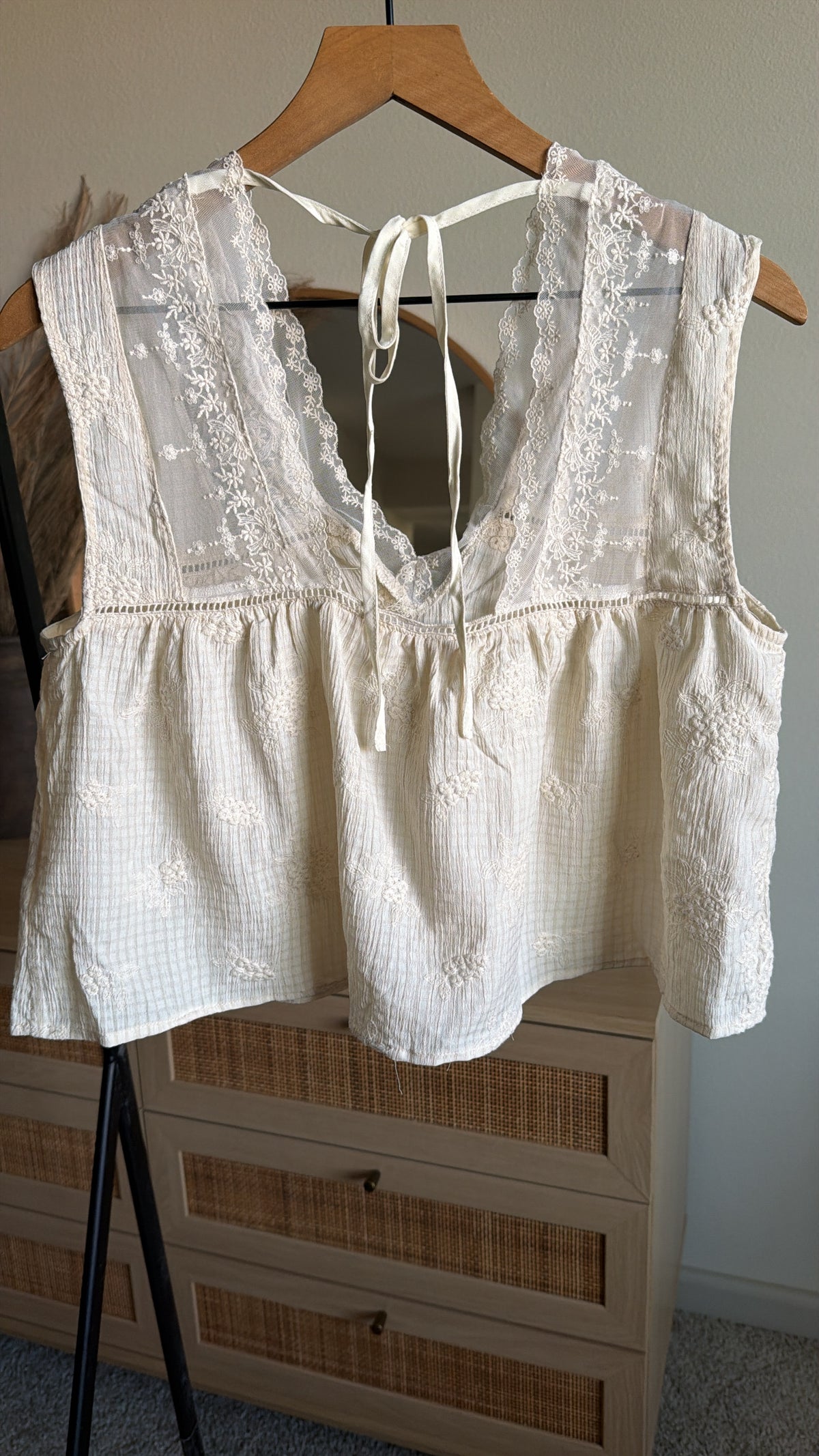 Citrus Escape Lace Top