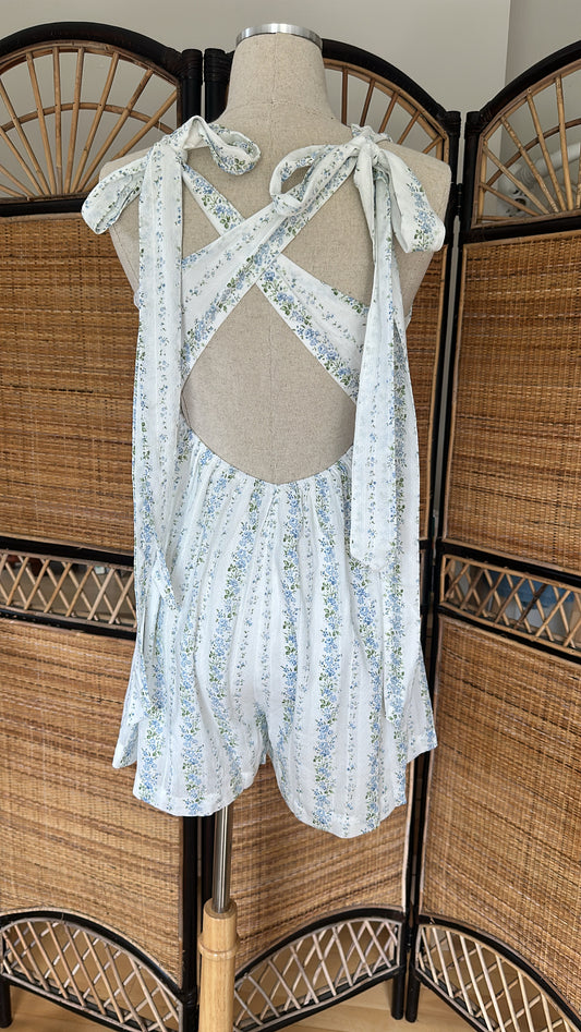 Fresh Summer Florals Romper - final sale