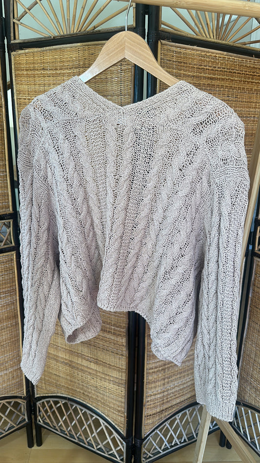Fall Comfort Cardigan - tan