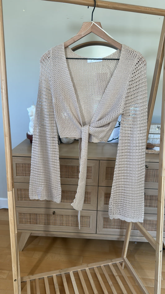 Tulum Sands front tie wrap - final sale