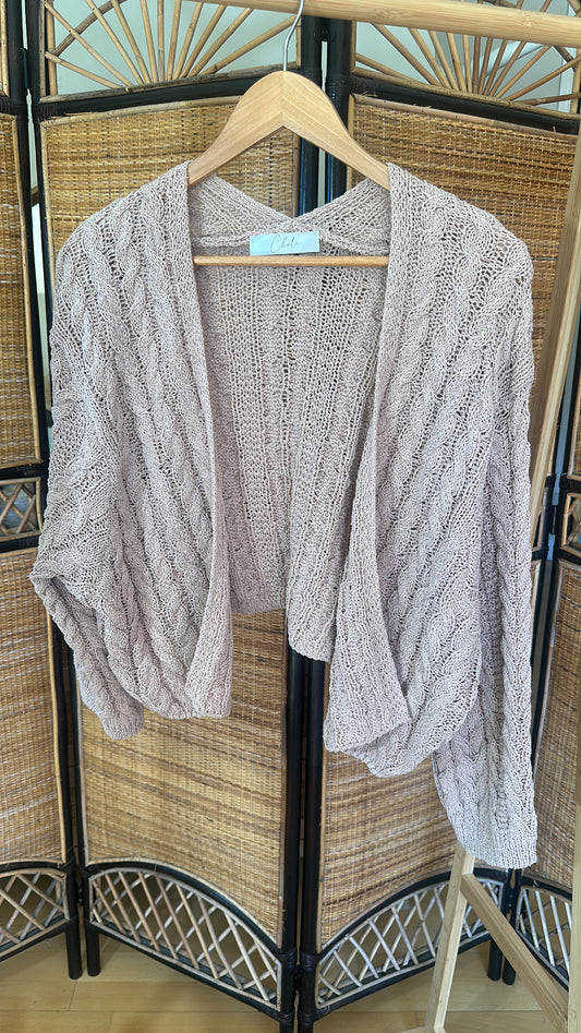 Fall Comfort Cardigan - tan