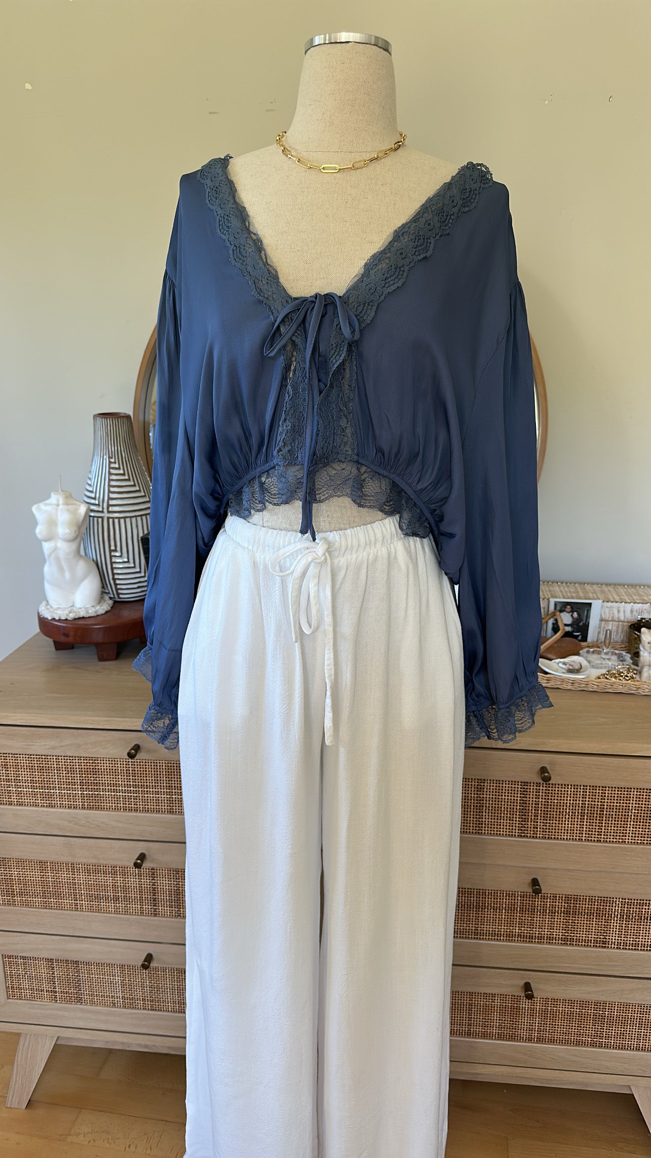 Blue Spring Skies Top