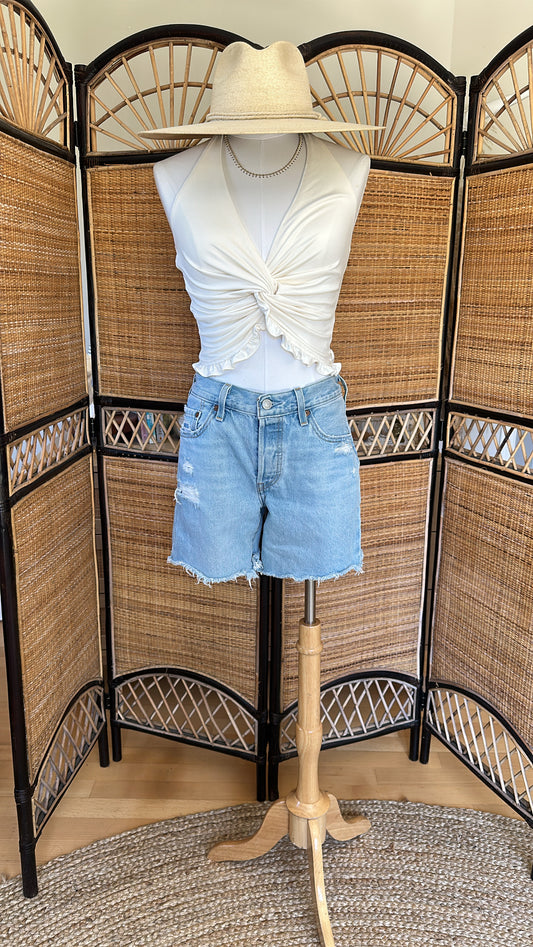 Summer Halter Top - brown