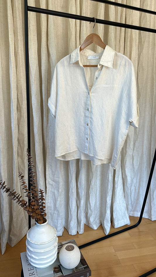 Summer Sands Shirt - ivory