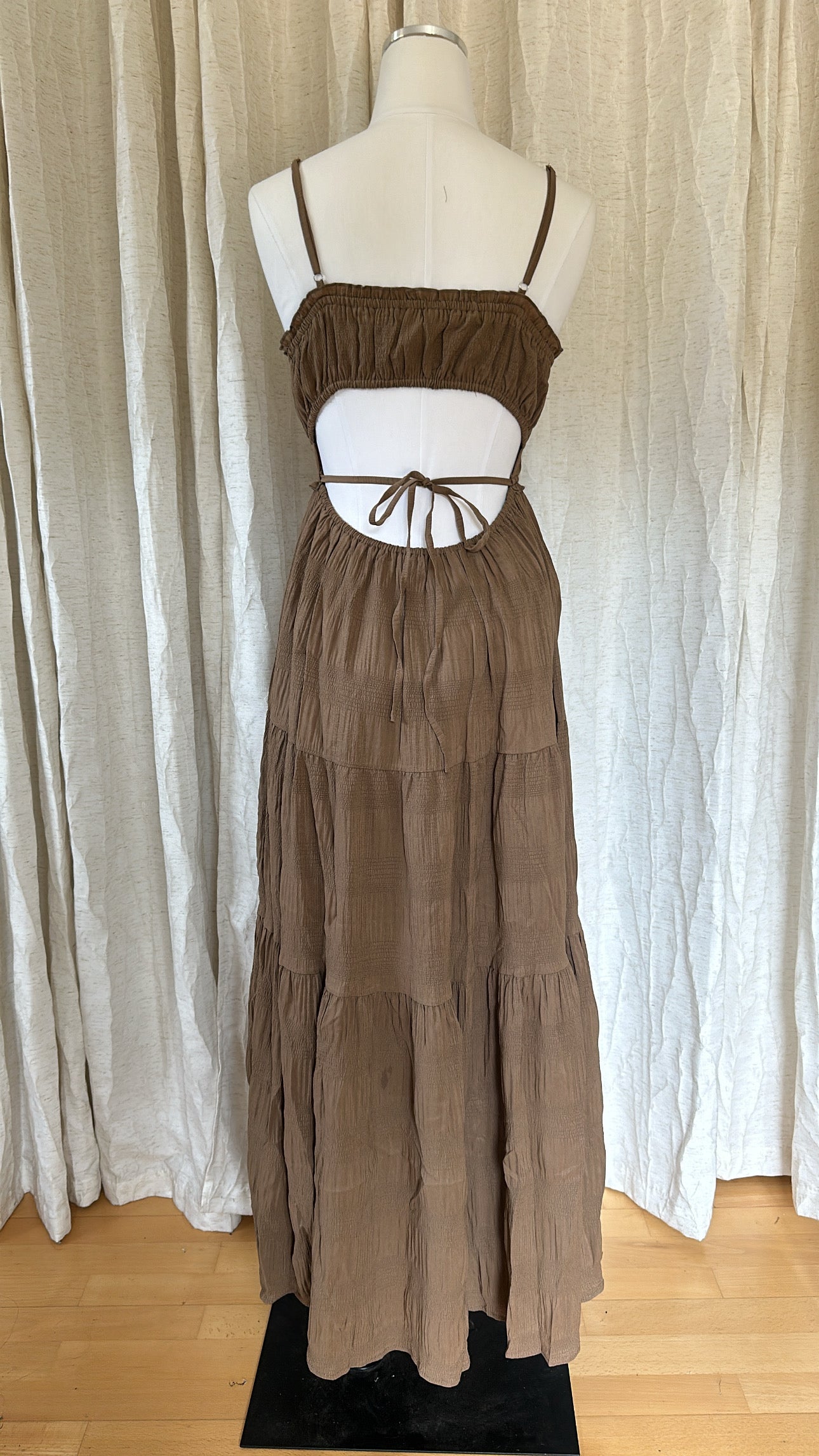 Del Mar Dress - Brown