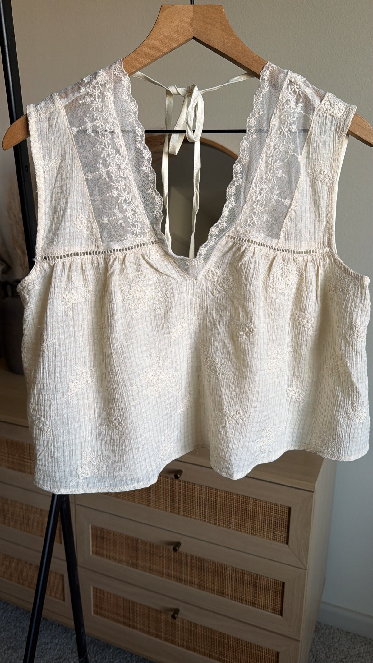 Citrus Escape Lace Top
