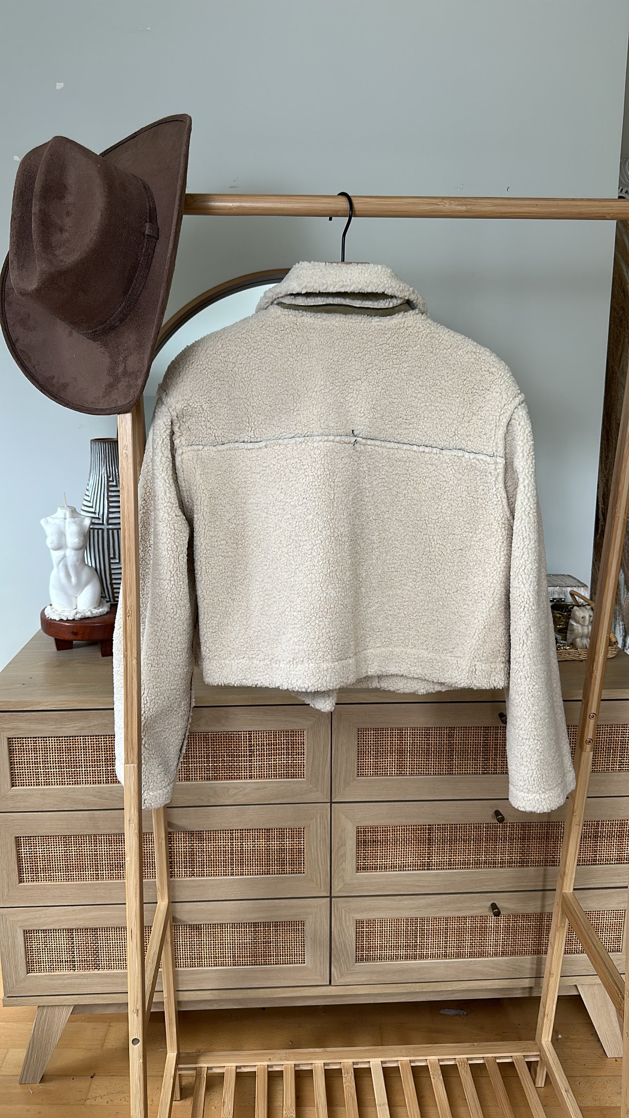 A Moment For Her Sherpa Jacket