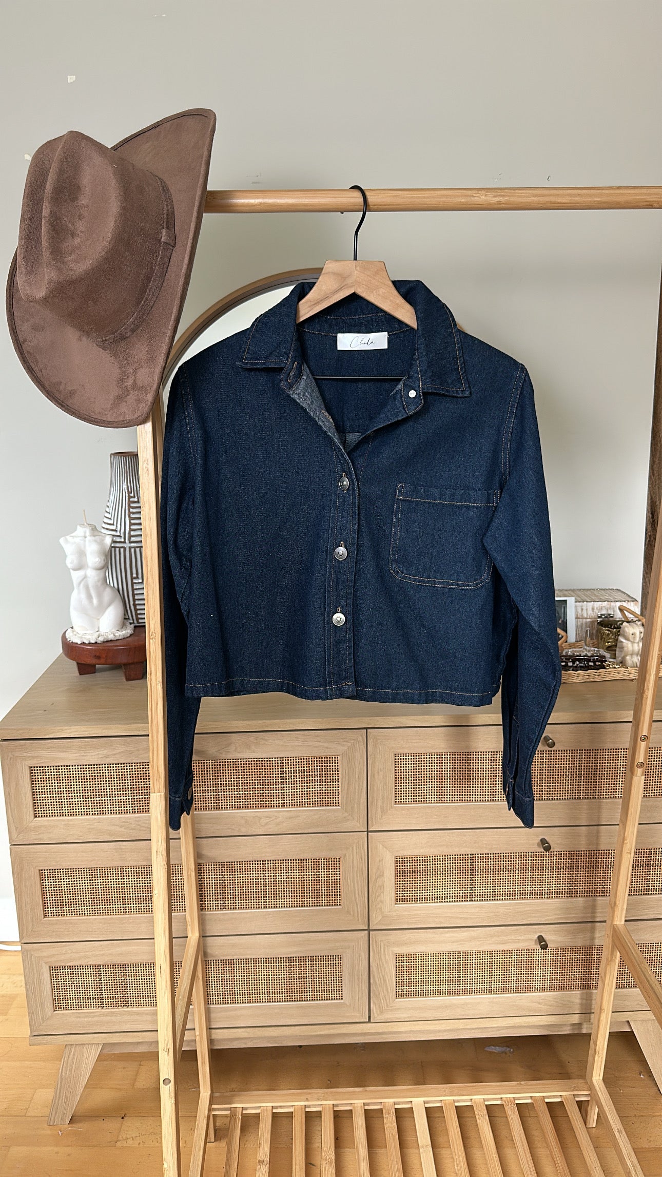 Your Classic Denim Top