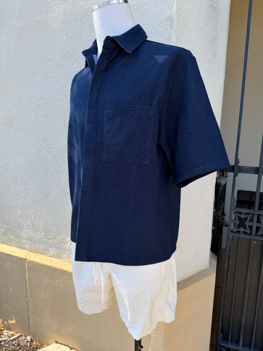 Bacano Denim top - Dark Denim
