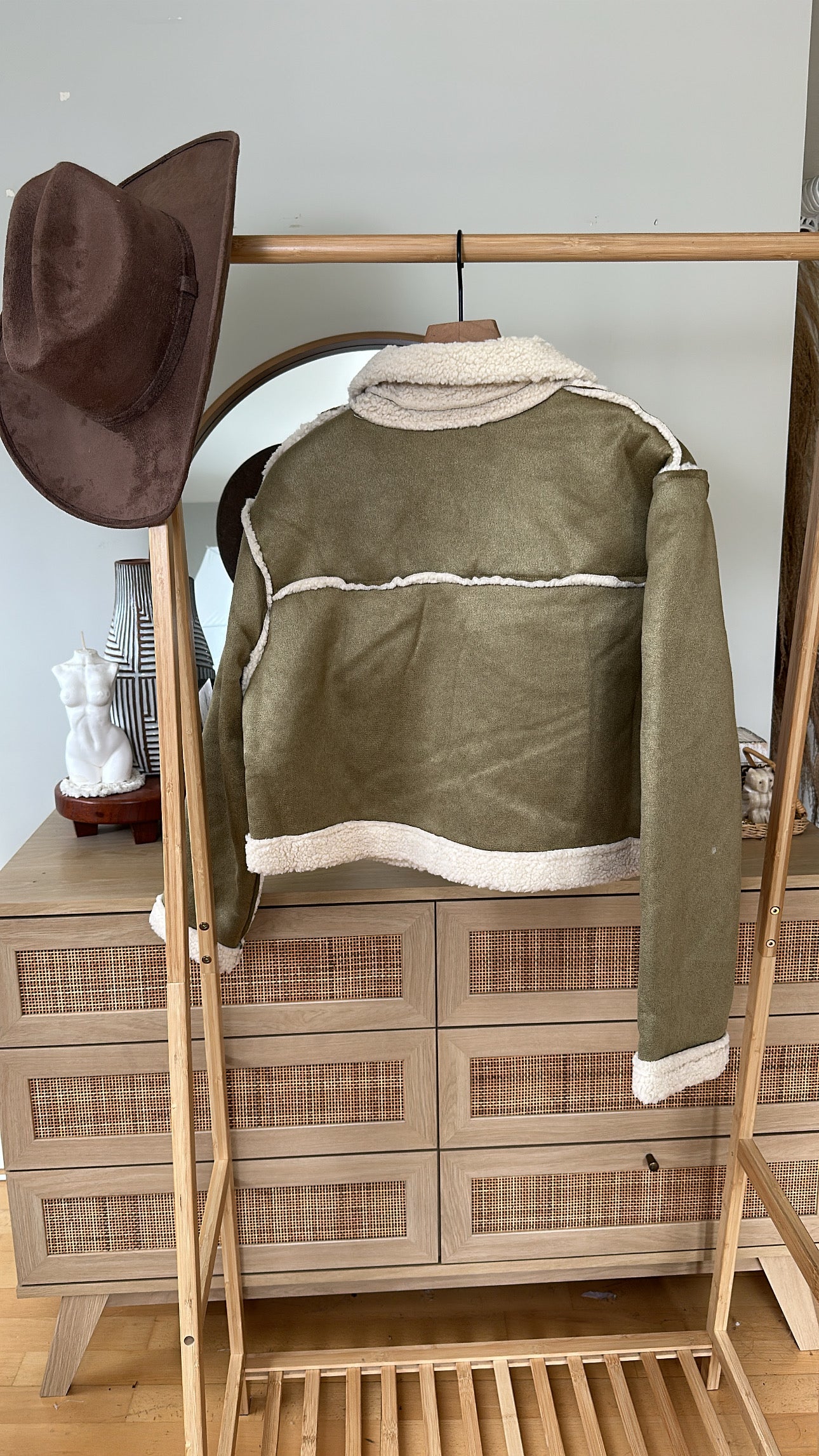 A Moment For Her Sherpa Jacket