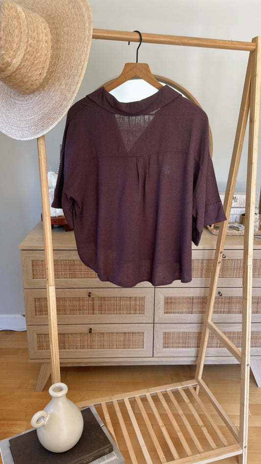 Seaside Top - Brown