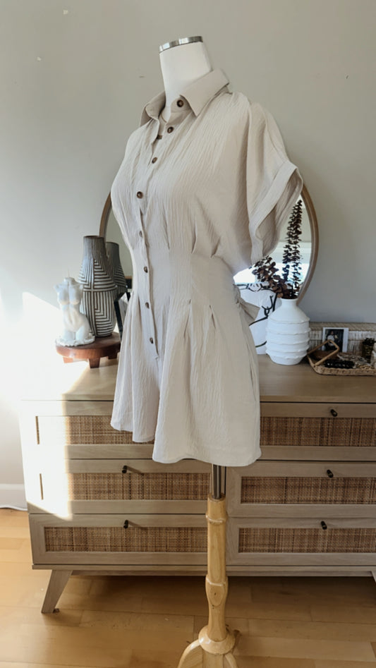 Love Her So Romper -ivory