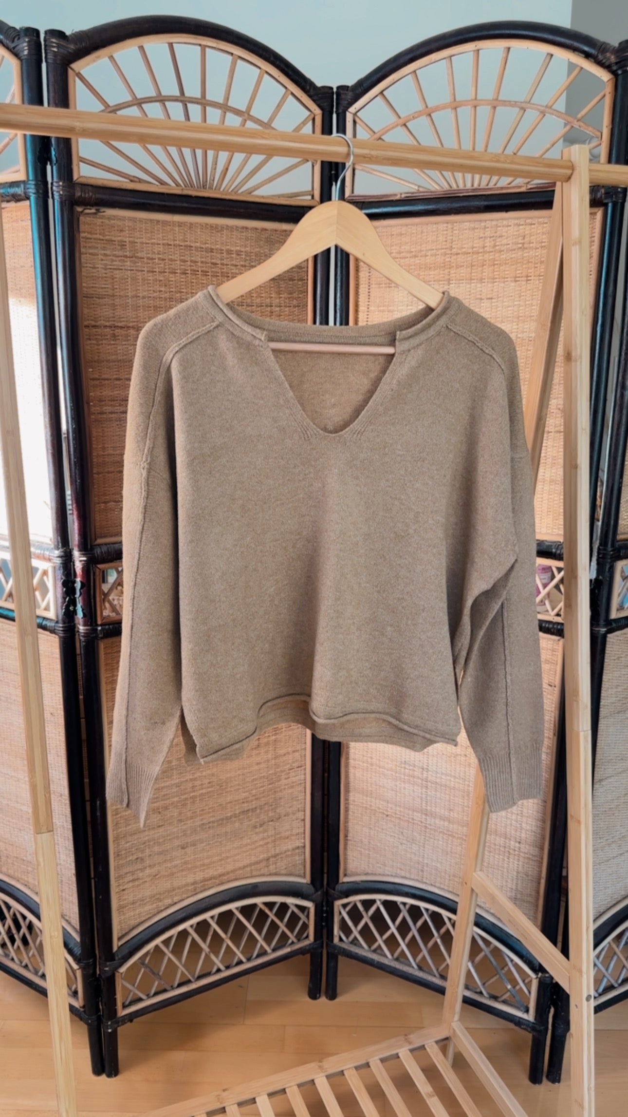 Dreaming of Fall Sweater -tan