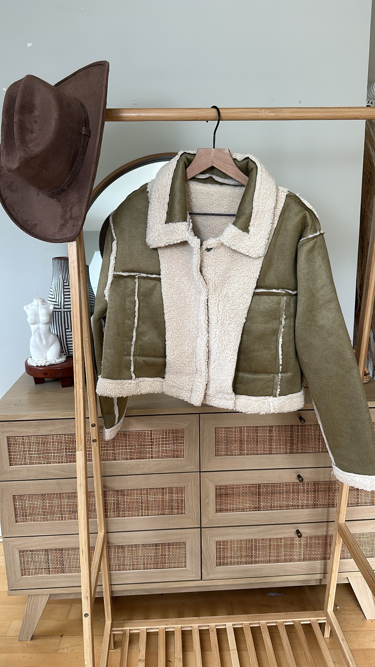 A Moment For Her Sherpa Jacket