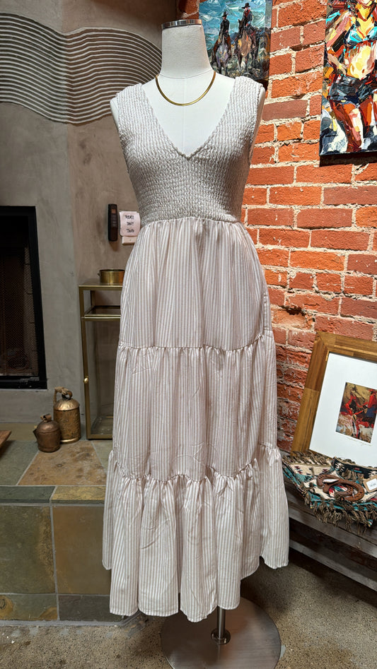 Luna Stripes  Maxi Dress