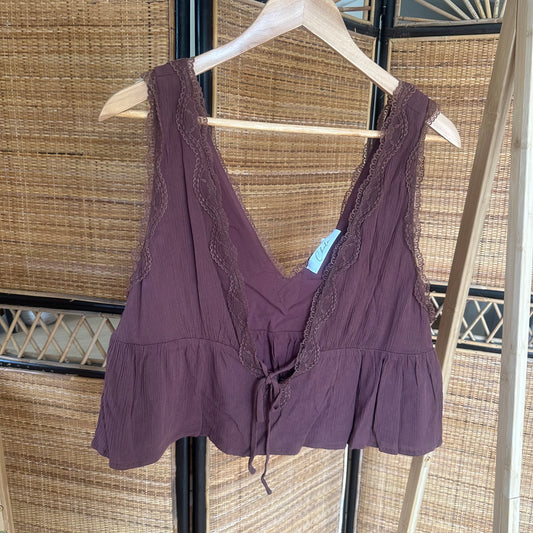 Brown Chocolate Tank  - final sale