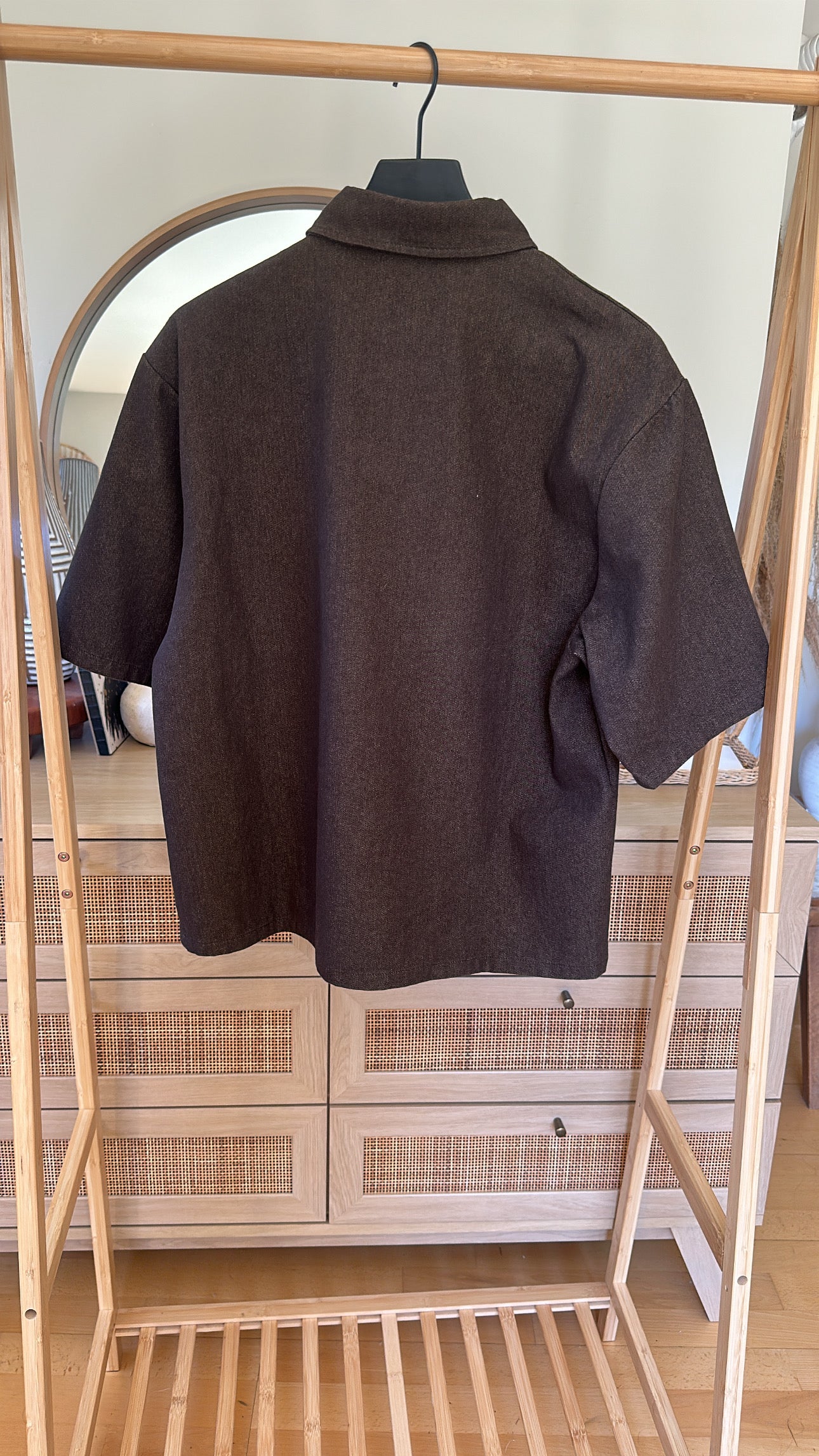 Bacano Denim top - Brown