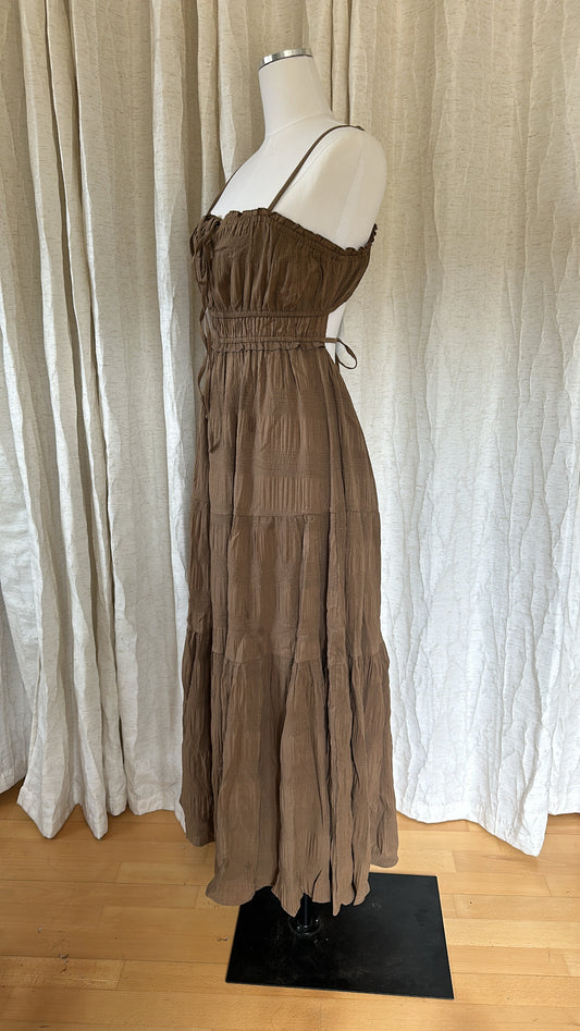 Del Mar Dress - Brown