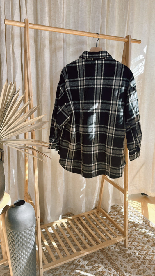 Just Like Magic Plaid Jacket