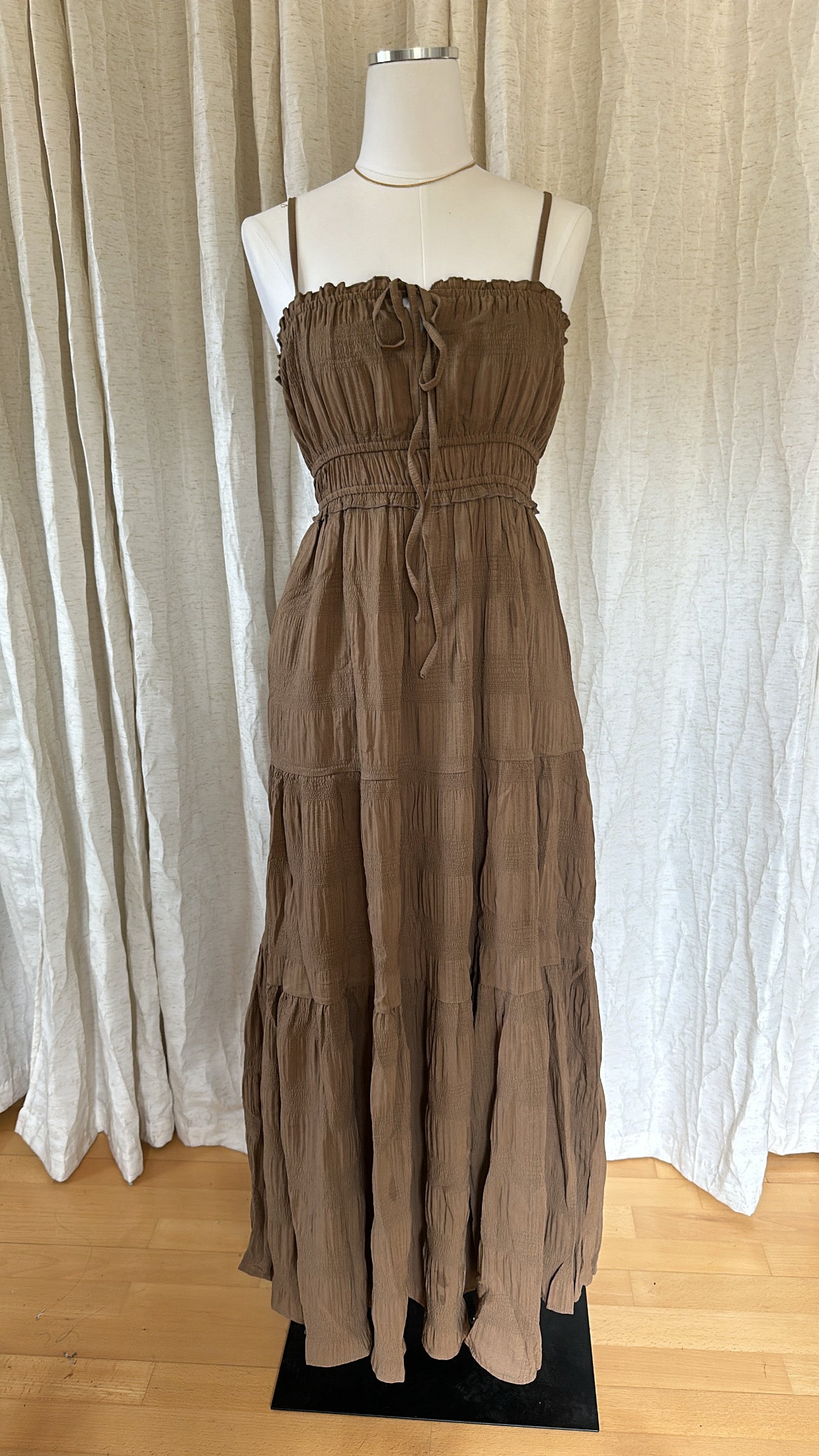 Del Mar Dress - Brown