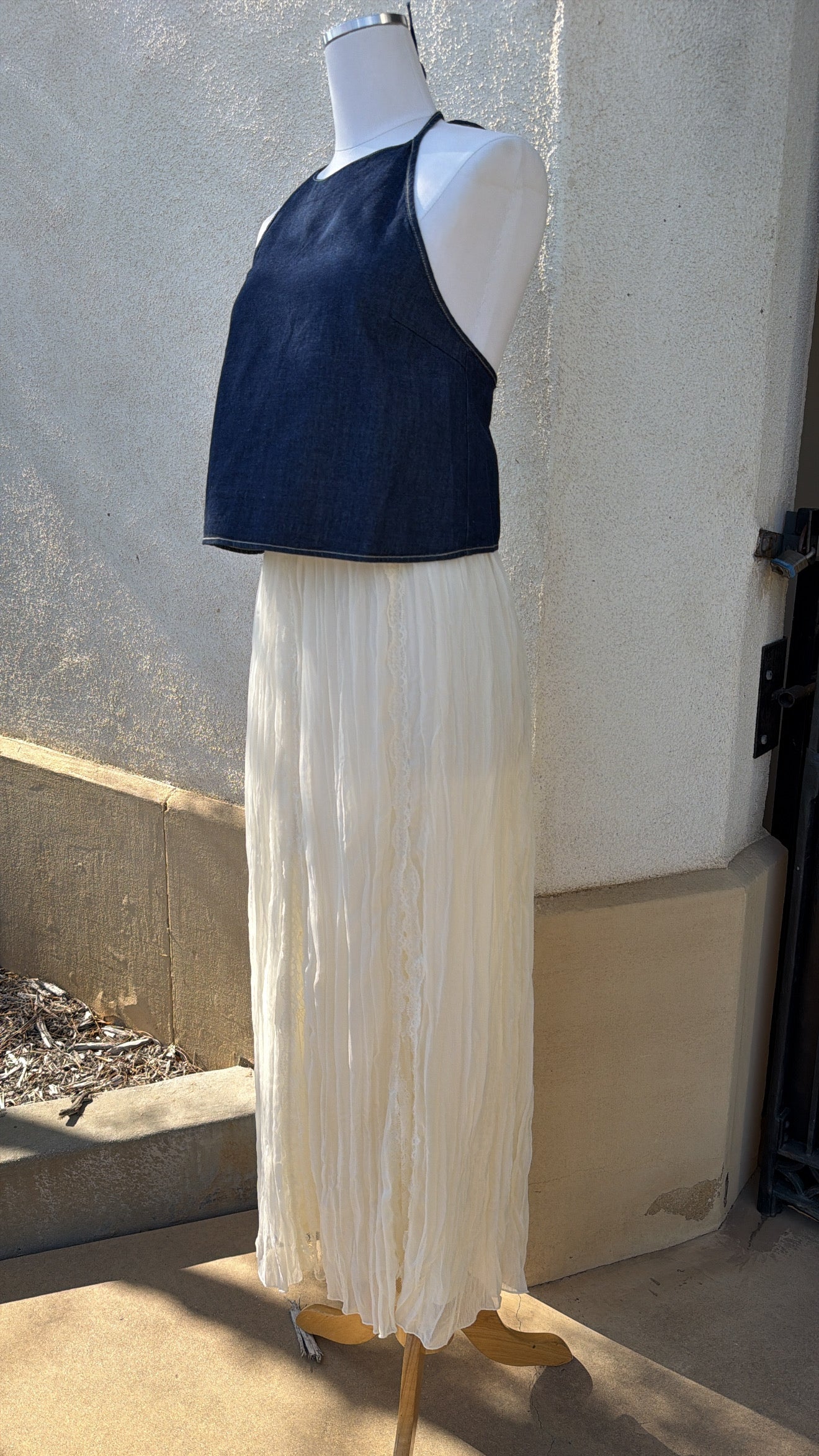 Vintage lace summer skirt