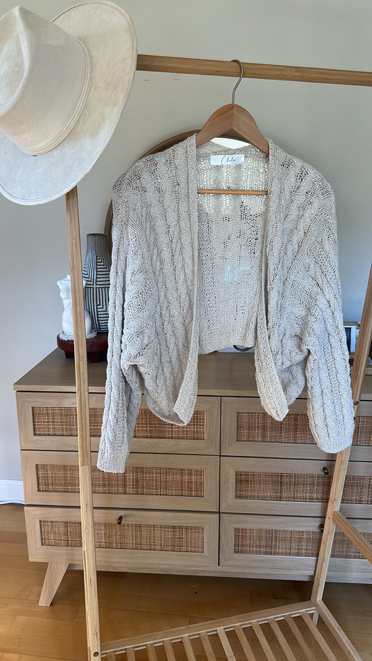 Fall Comfort Cardigan - ivory
